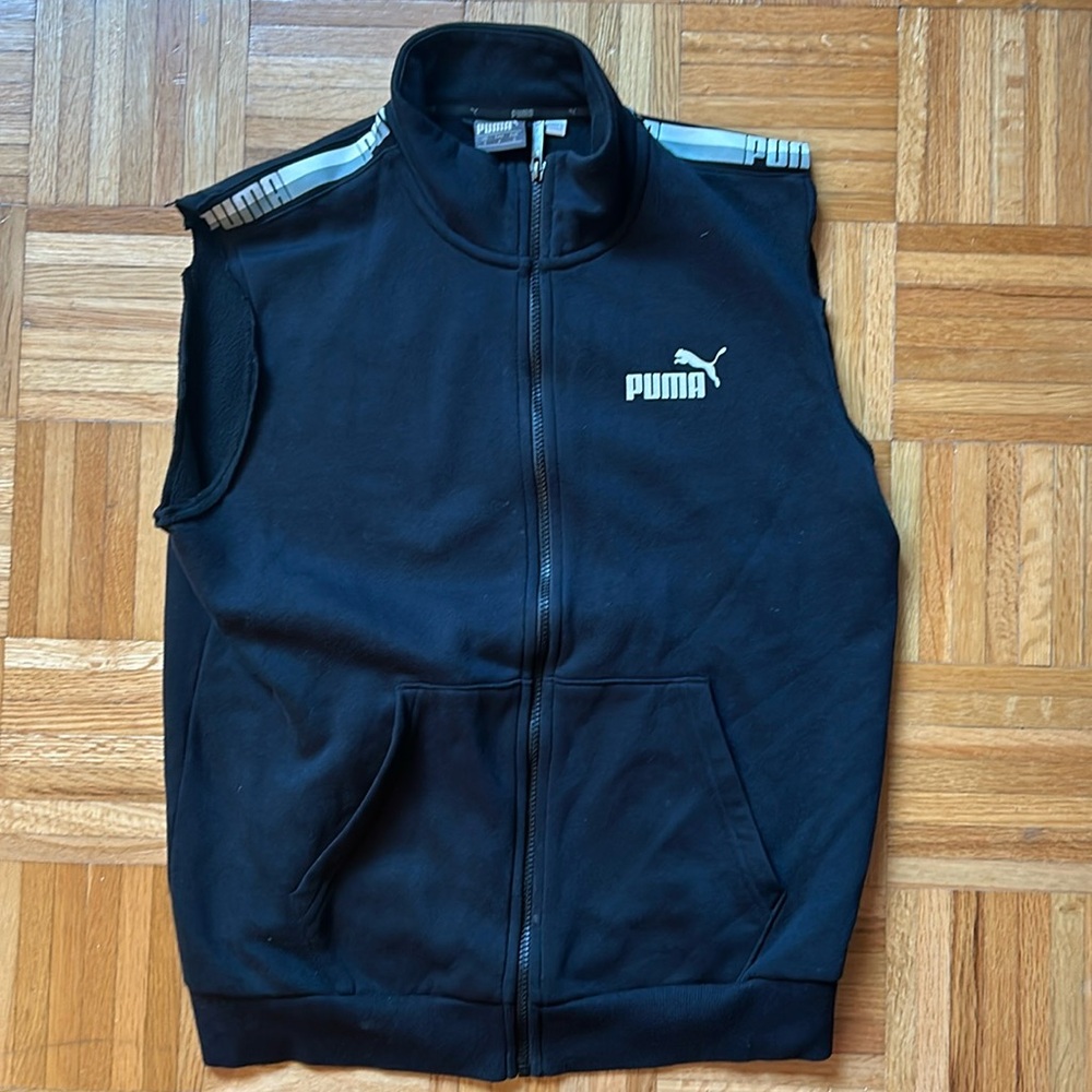 Sleeveless Puma Zip Up